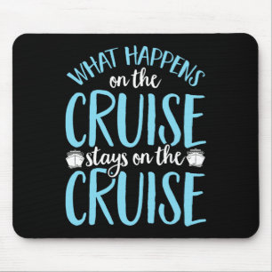 Grappig wat er op de cruise gebeurt blijft op de c muismat