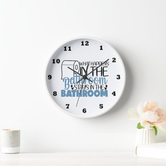 Grappig wat gebeurt badkamer woord kunst (Huis)