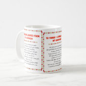 Grappig wat ik geleerd heb van mijn Havanees Koffiemok (Voorkant links)