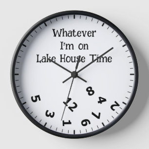 Grappig wat ik ook ben op Lake House Time Clock