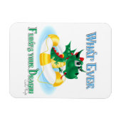 Grappig wat je draak ook drijft magneet (Horizontaal)