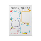 Grappig wat mijn studenten zeiden notitieblok (Gedraaid)