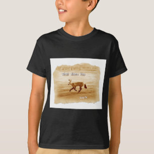 grappig wat zegt de vos t-shirt