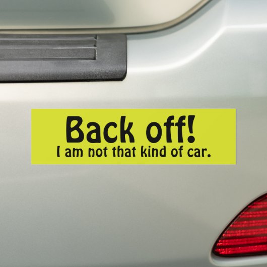 Grappig weer! Bumpersticker (Op auto)