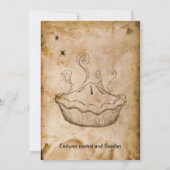 Grappig welkom kinderen Halloween feest Kaart (Achterkant)