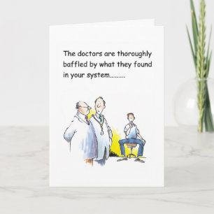 Grappig, wens hem het beste kaart