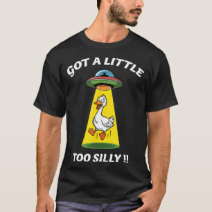 Grappig werd een beetje te gek ganzen ontvoerd doo t-shirt