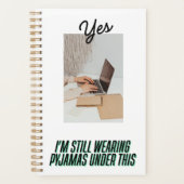 Grappig werk bij thuisplanner planner (Voorkant)