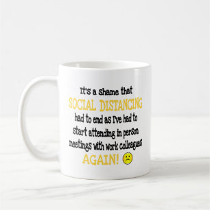 Grappig werk Collega's Sociale Verstoring Koffiemok