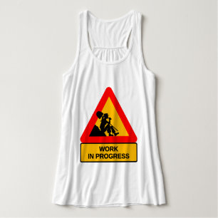 Grappig Werk in Uitvoering Grafisch T-Shirt – Humo
