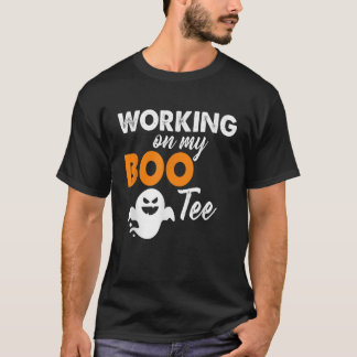 Grappig werken aan mijn Bootee Halloween Booty Glu T-shirt