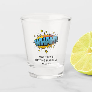 Grappig Wham vrijgezellenfeest huwelijksgeschenk Shot Glas