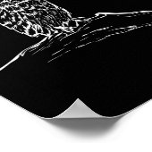 Grappig Wie Uil Grammar Englieacher Poster (Hoek)