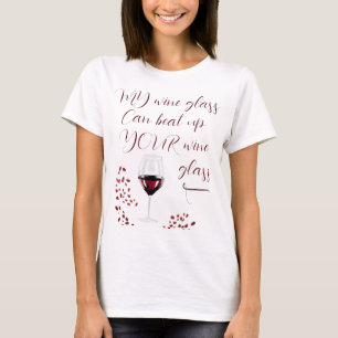 Grappig Wijndrinken T-shirt