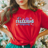 Grappig Winter T-shirt - Het is het vriesseizoen