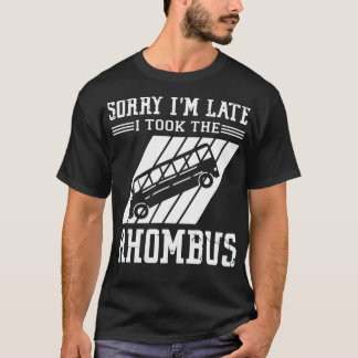 Grappig Wiskunde leraar woordspeling sorry 27 m la T-shirt