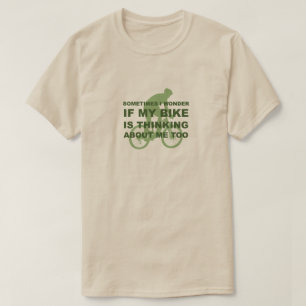Grappig Wonderen of mijn bijt ook over mij denkt T-shirt