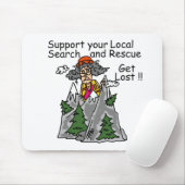 Grappig word Verloren Muismat (Met muis)