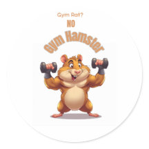 Grappig Workout Hamster Design