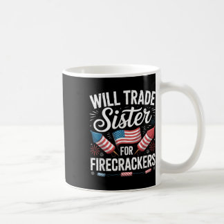 Grappig Zal Zus Ruilen Voor Vuurwerk Usa 4e O Koffiemok