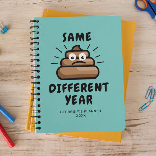 Grappig zelfde onzin 2026 planner