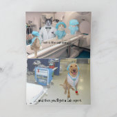 Grappig Ziekenhuis Verblijf Word Goed Kaart (Binnen)