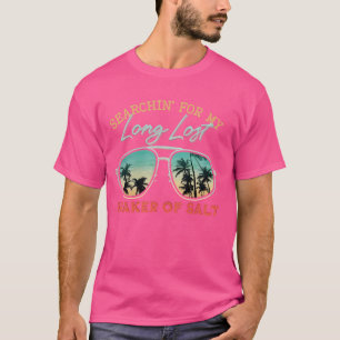 Grappig zoeken naar mijn lange verloren schaar van t-shirt