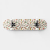 Grappig zomerpatroon met schepen skateboard (Horizontaal)