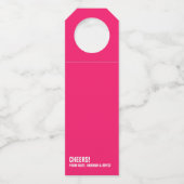 Grappig zomerreces cadeau voor wijn flessenhanger (Achterkant)