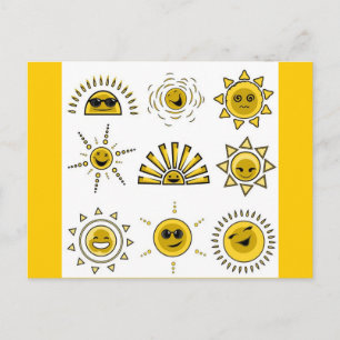 grappig_zon2 briefkaart