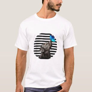 Grappig zwart labrador retriever lab hond eigenaar t-shirt