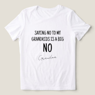 Grappig zwart-wit oma Gezegde Tri-Blend Shirt