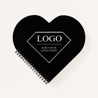 Grappig zwart wit verjaardagsgeschenk met eigen na notitieboek