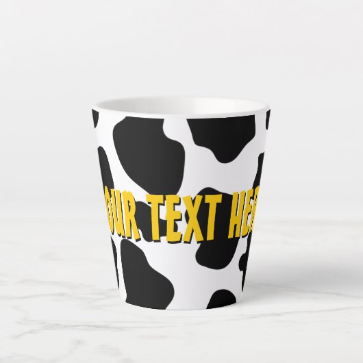 Grappig zwart-witte koe bewijst de laatste mok cad (Voorkant)