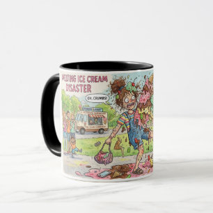 Grappige 11oz ijs smelt koffiemok mok