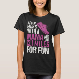 Grappige 13.1 Halve Marathon Hardlopen Training Vr T-shirt