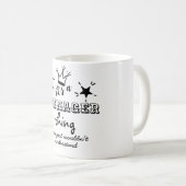 Grappige 13e verjaardag Het is een TIENER Dingen I Koffiemok (Voorkant rechts)