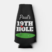 Grappige 19e hole golf bier fles drankhouder flesjeskoeler (Voorkant)