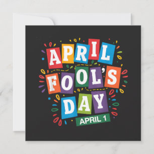 Grappige 1 april-grapjes kit kaart