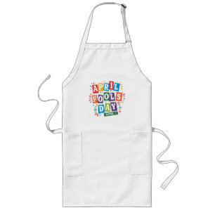 Grappige 1 april-grapjes kit lang schort