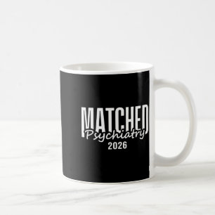 Grappige 2026 psychiatrie residency match day dokt koffiemok