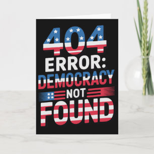 Grappige 404-fout IT-technologie NL liberaal democ Kaart