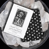 Grappige 40e verjaardag Gothic Tarot Zwart Kaart