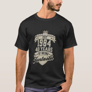 Grappige 40e Verjaardag Shirten 40 jaar oud Cadeau T-shirt