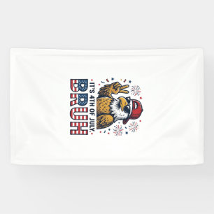Grappige 4 juli Adelaar Bruh Patriottische Shirt O Spandoek