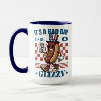 Grappige 4 juli Slechte Dag Om Een Glizzy Hotdog T Mok