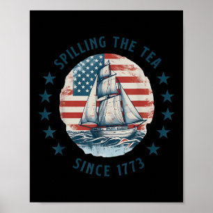 Grappige 4 juli thee morsen sinds 1773 Vier Poster