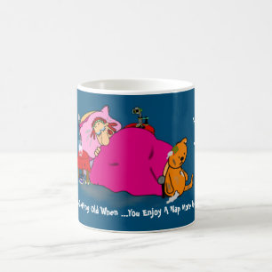 Grappige 50e Getting Ouder Gag - Love Naps Custom Koffiemok