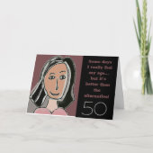 grappige 50e verjaardag kaart (Voorkant)