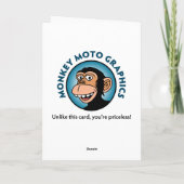 Grappige 53e verjaardag groet kaart (Achterkant)